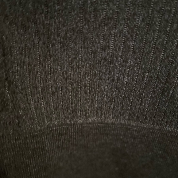 Mens cozy 1/4 zip blue Vanheusen sweater in cl - Picture 4 of 5